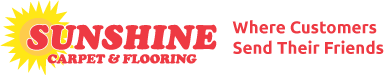 sunshine carpet & flooring logo